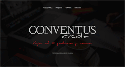 Desktop Screenshot of conventuscredo.hr